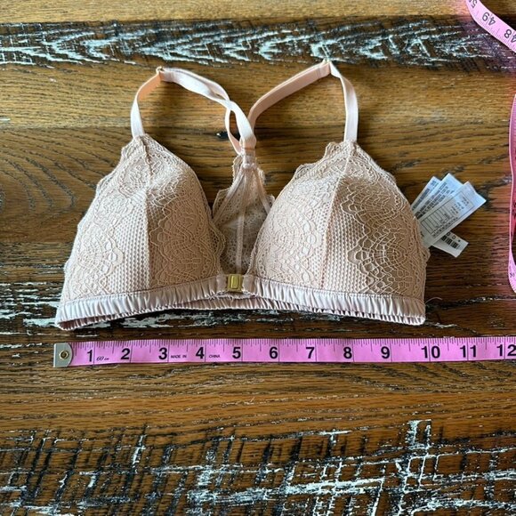 Forever 21 Tan Padded Front Closure Bra Size Small - Picture 10 of 10